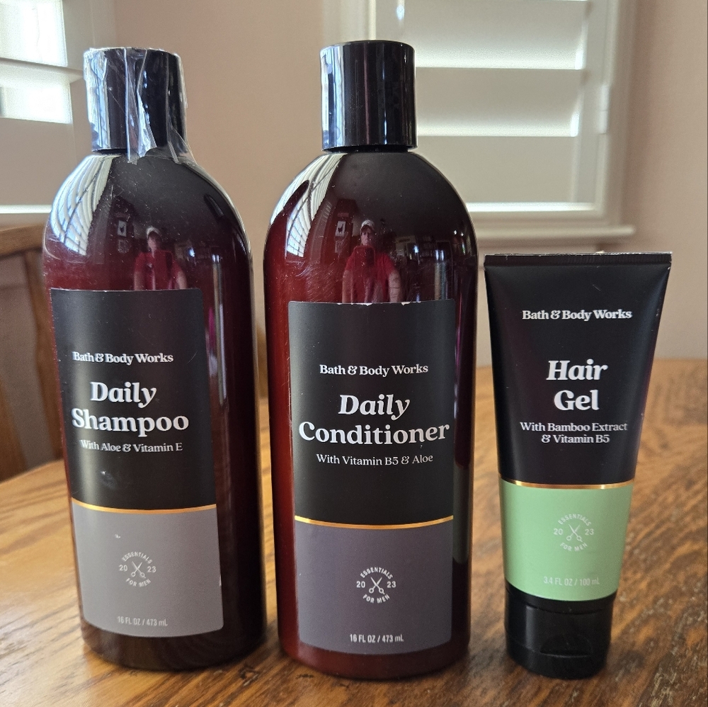 🛍BOGO 50% OFF🚿🫧NWT‼️ Bath & Body Works Men's Collection of Hair Care